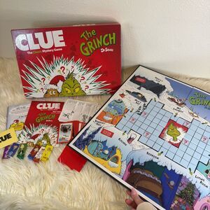 The Grinch Clue Mystery Game - Red and Green